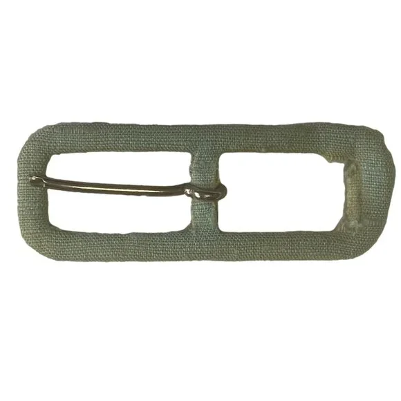 VINTAGE 1950s Josie‎ Shield Mint Green Shantung Fit & Flare Dress Midcentury S - Picture 14 of 15